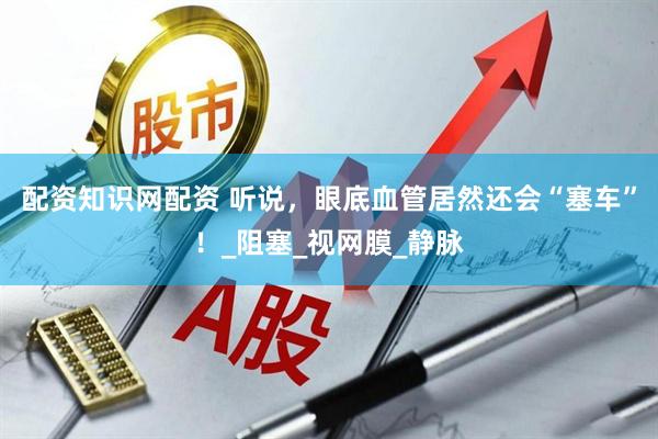 配资知识网配资 听说，眼底血管居然还会“塞车”！_阻塞_视网膜_静脉
